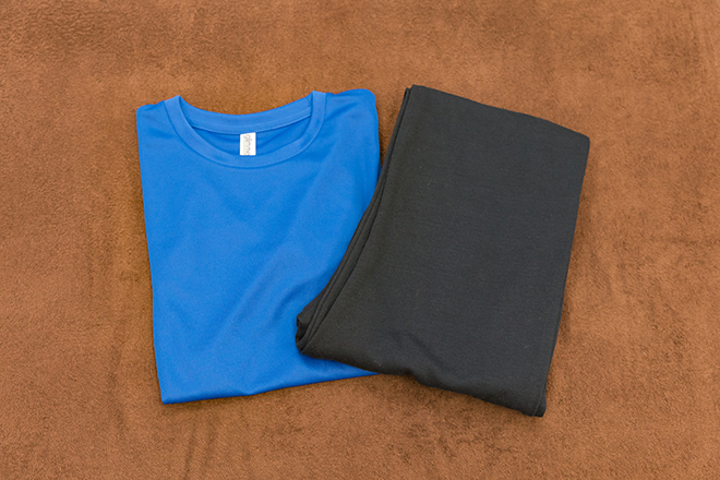 もみほぐしは楽な服装で